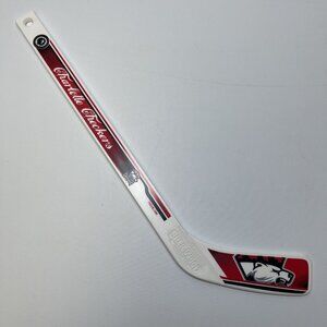 AHL Official 2010 Charlotte Checkers Mini Hockey Stick USA White Sher-Wood NEW